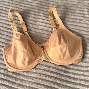 NEW Bali Passion women's 34DD Nude Full Coverage Underwire Bra Style 3429